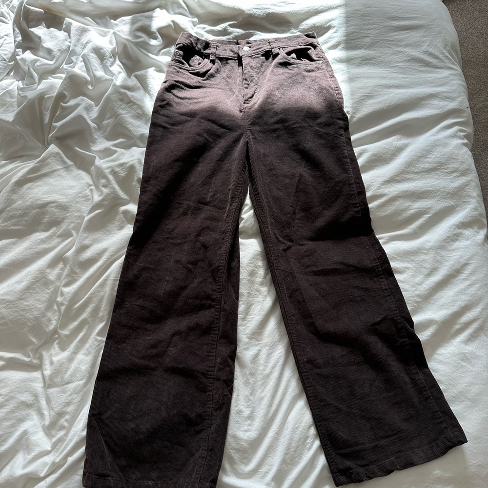 Dark Brown Corduroy Pants